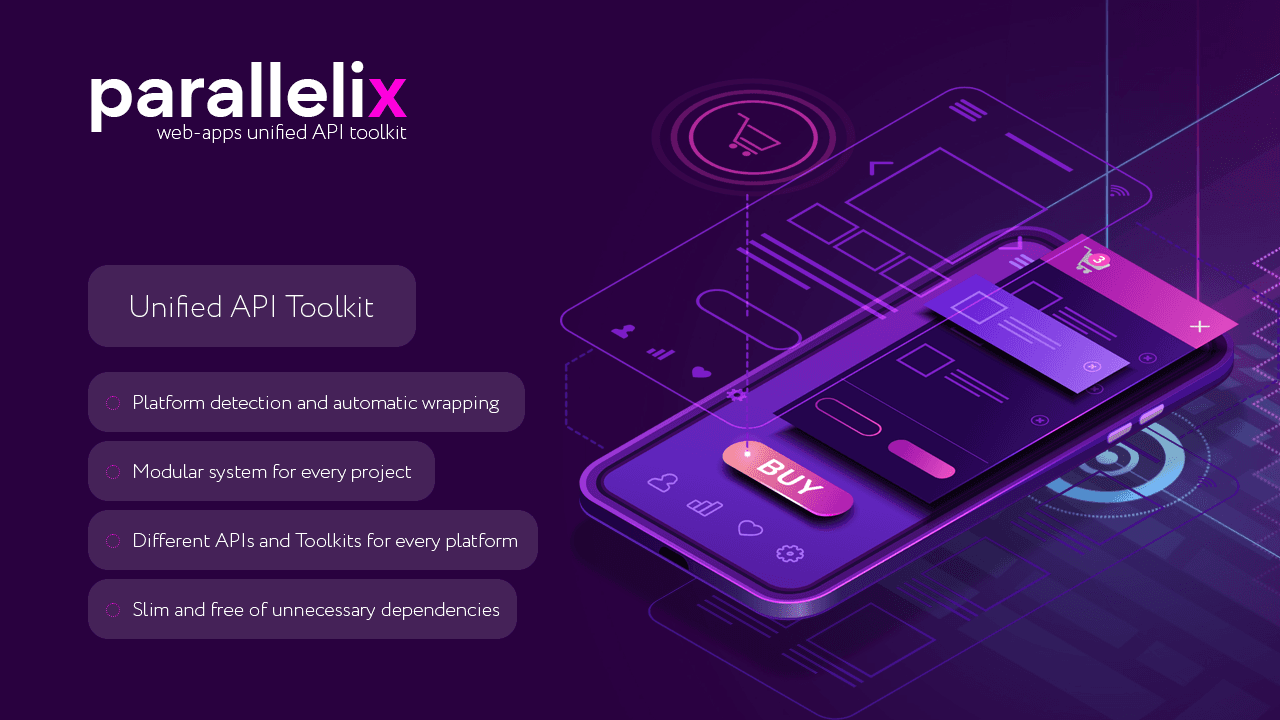 Launched a new set of tools for web applications - Parallelix