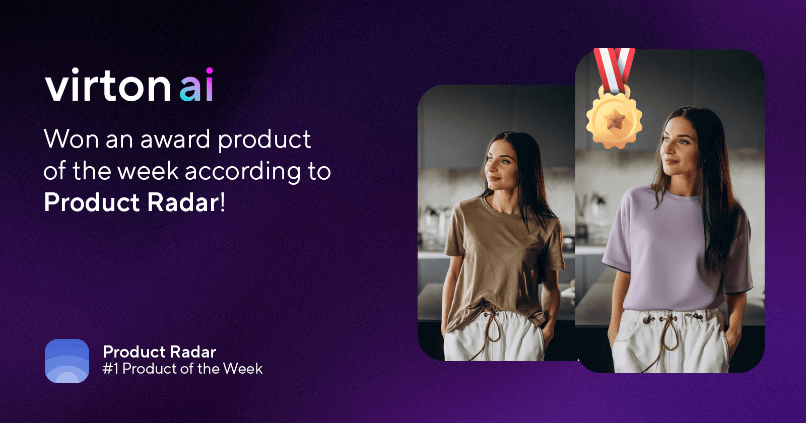 Neurosell won the award - best startup of the week with Virton AI product